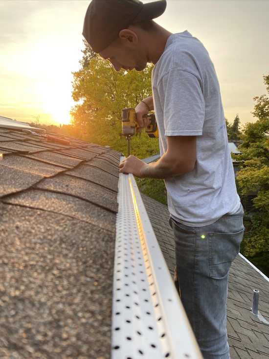 gutter installation and repairs