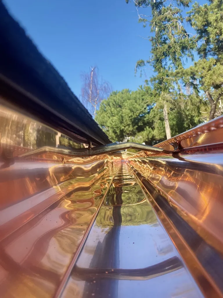 Copper Gutter Installation Seattle