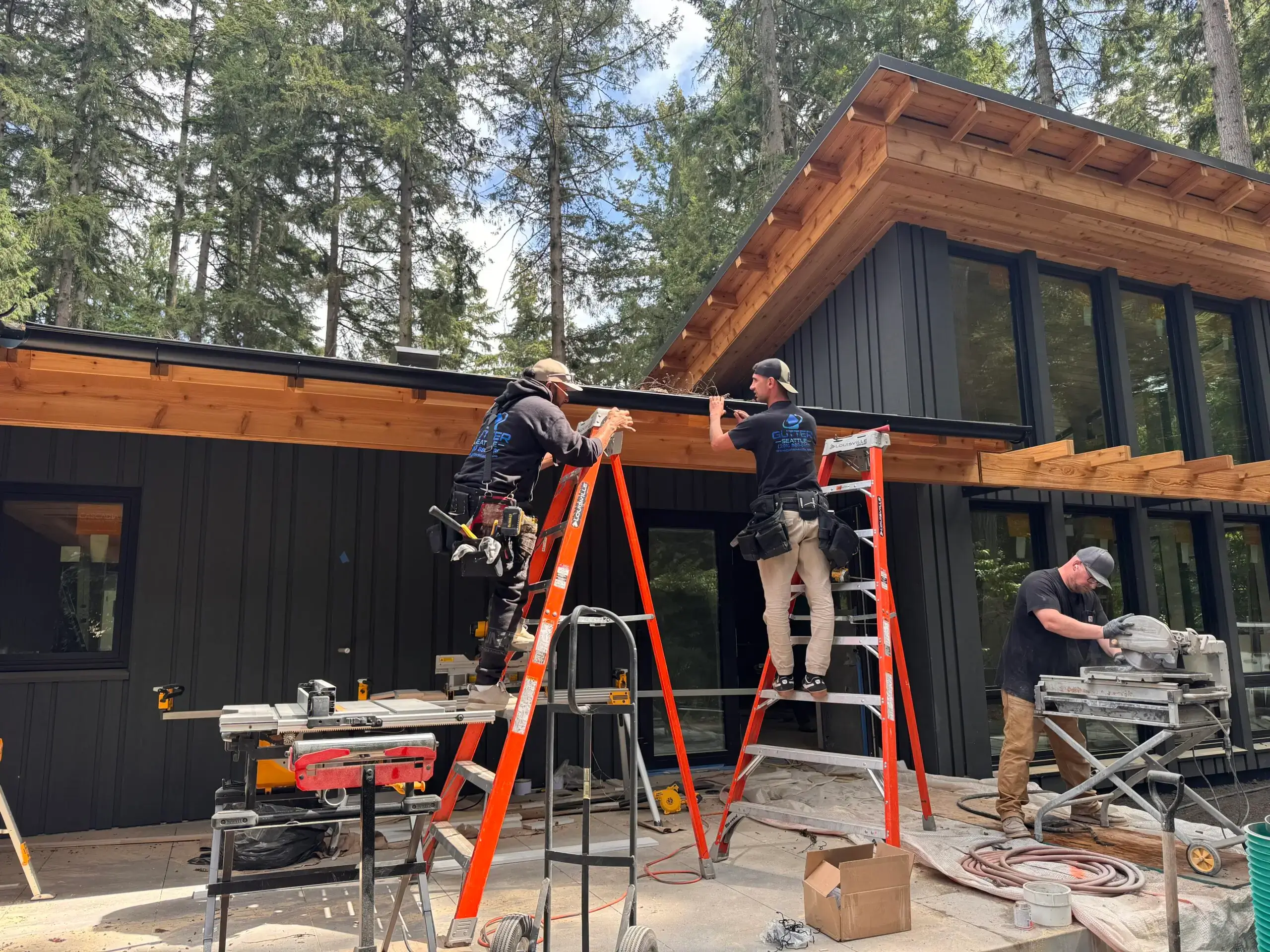 Bellevue gutter installation