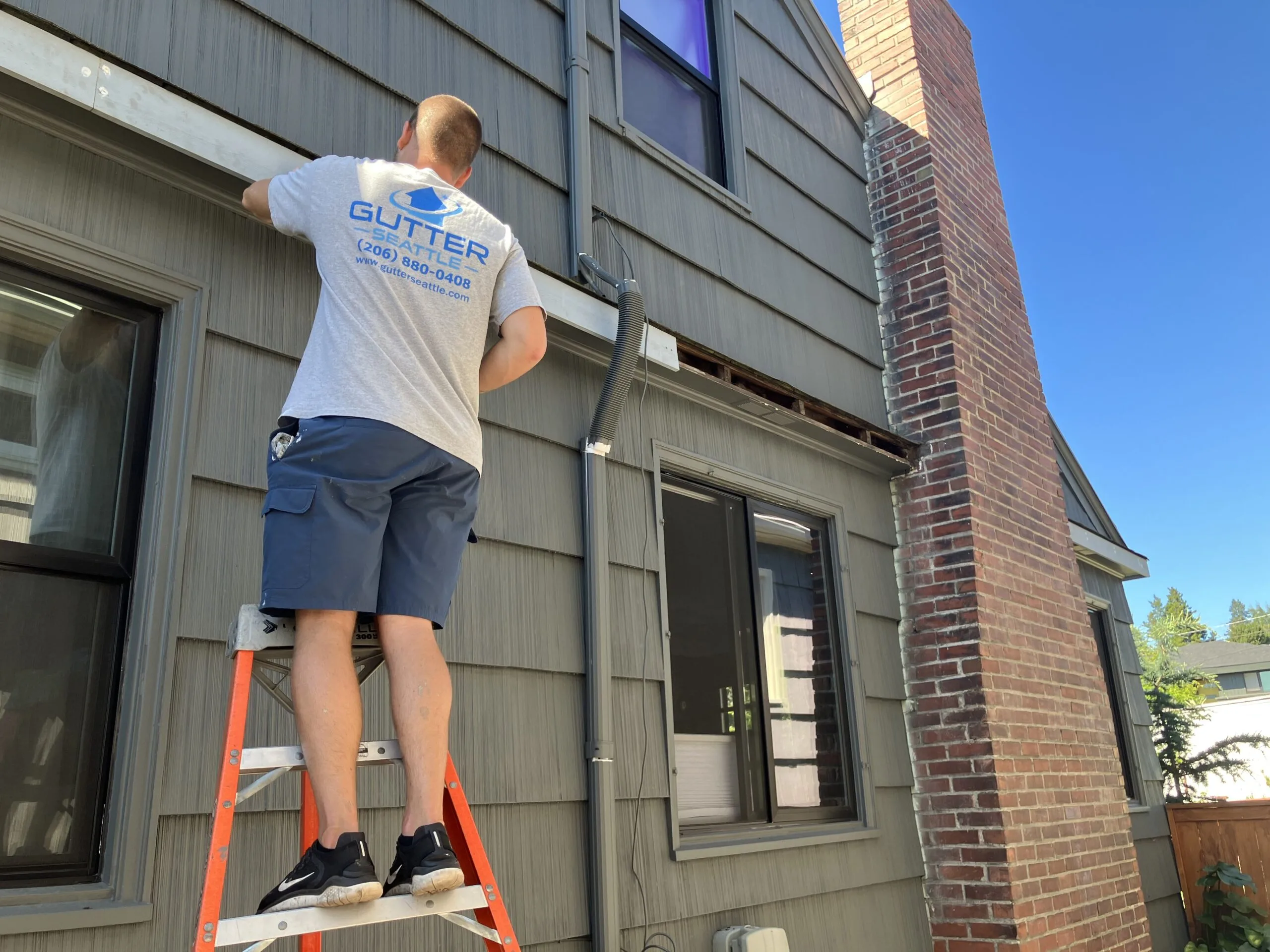 Kent gutter installation